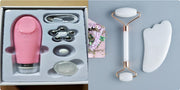 Natural jade roller set