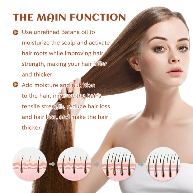 Hair Conditioner Pure Batana Oil Straightening Hair Mask