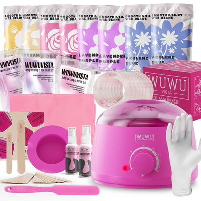 Hair Removal Wax Kit With Wax Warmer