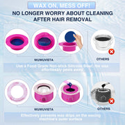 Hair Removal Wax Kit With Wax Warmer